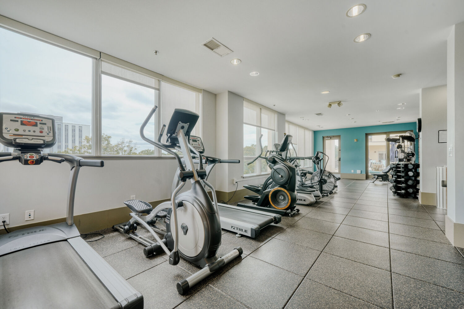 Resident fitness center