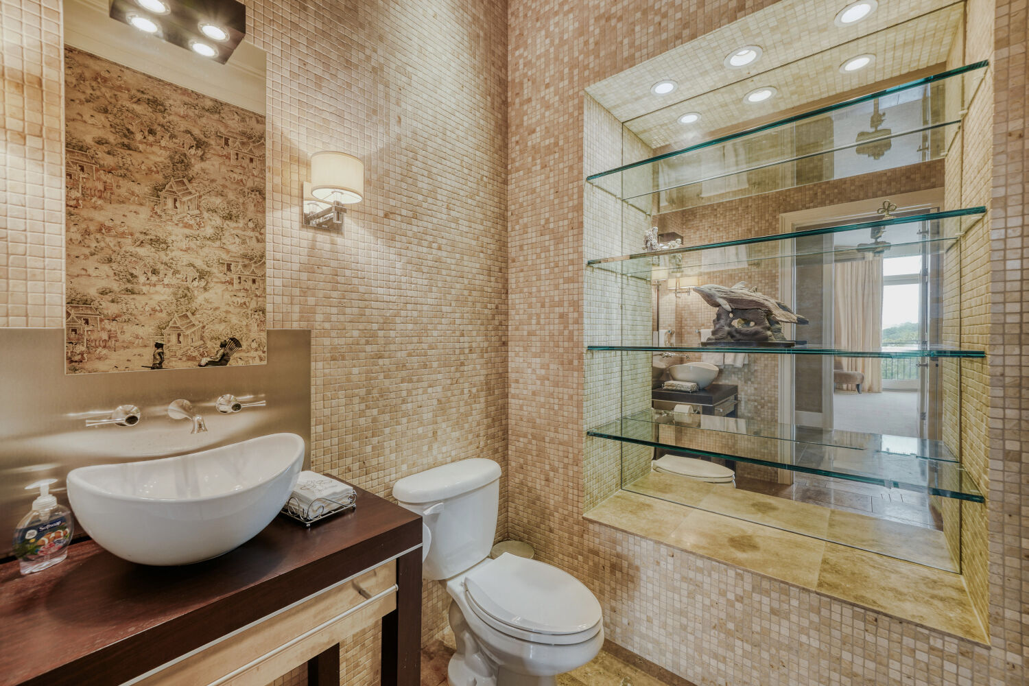 Guest powder room
